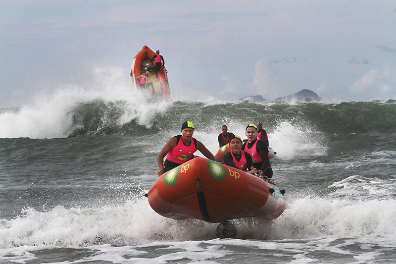 Inflatible Rescue Boat Action : Personal Photo Projects :  Richard Moore Photography : Photographer : 